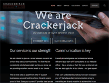 Tablet Screenshot of crackerjack.net.au